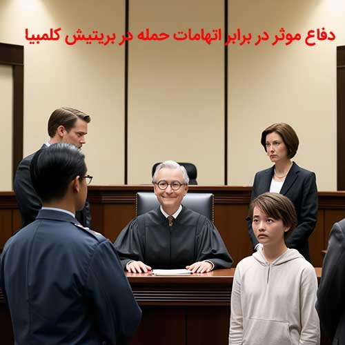 اتهامات حمله در بریتیش کلمبیا