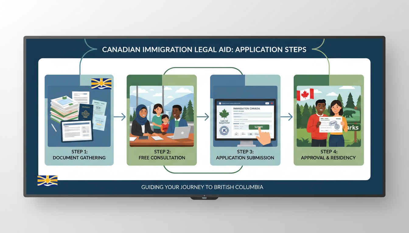 Steps to apply for Legal Aid BC for immigration matters